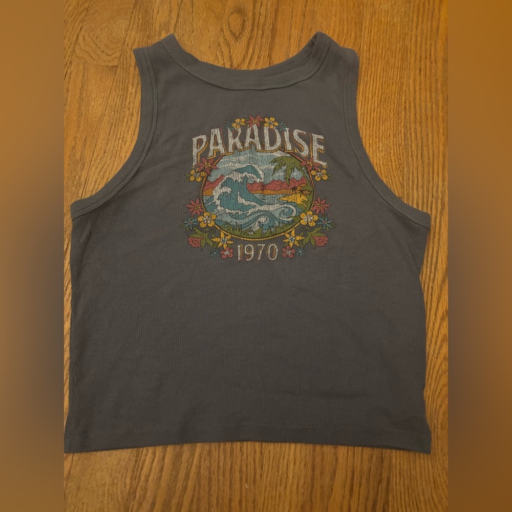 Hollister Paradise Printed Tank Top